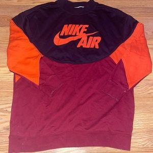 Nike air colorblock sweatshirt